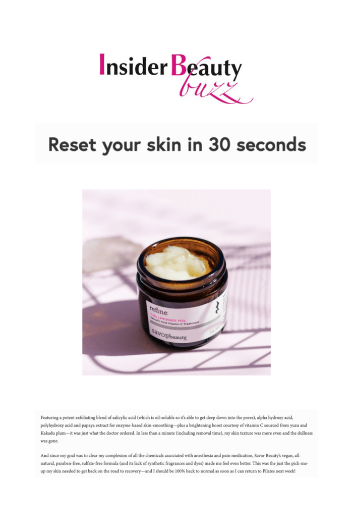 Insider Beauty Buzz