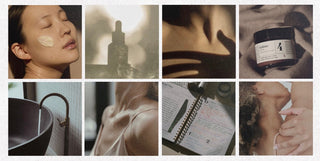 SKincare + Body moody collage