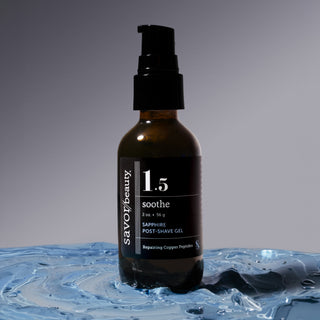 Sapphire Post-Shave Gel - by Savor Beauty - 