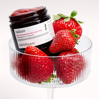 Wild Strawberry Fruit Multi-Acid Peel - by Savor Beauty - 