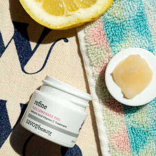 Travel Yuzu Lemonade Peel - by Savor Beauty - FACE