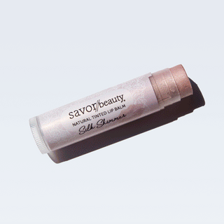 GIF of each of the 4 lip balm photos transitioning