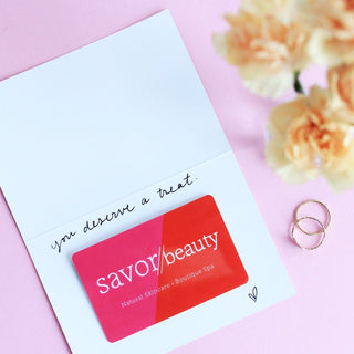 Savor Beauty Online Gift Certificate - by Savor Beauty - Gift Card